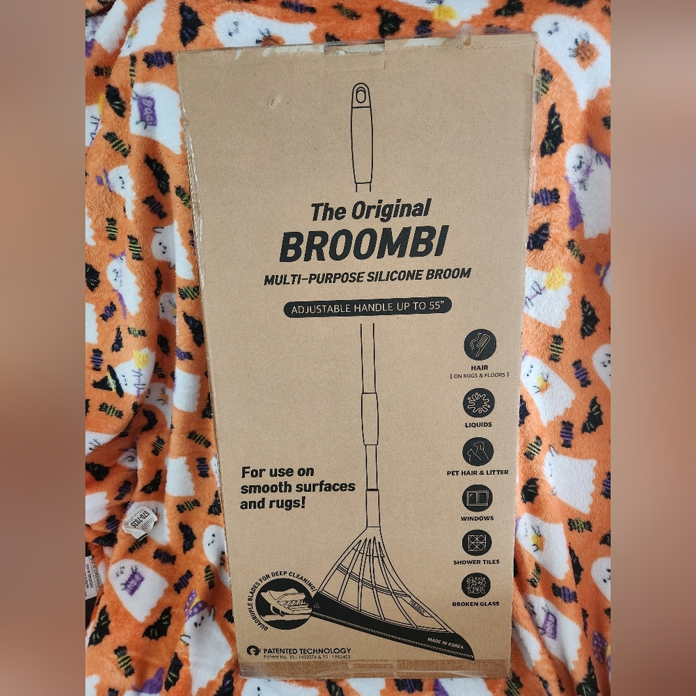 The Original Broombi Multi-Purpose Silicone Broom